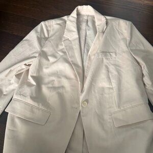 Korean Beige Lightweight Blazer